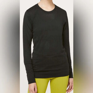Lululemon Breeze By Long Sleeve *Lululemon* Black Size 6